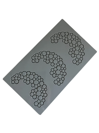 Pavoni 3D Pavodecor Silicone Mat Circles 5.6 300 x 175 mm PR004
