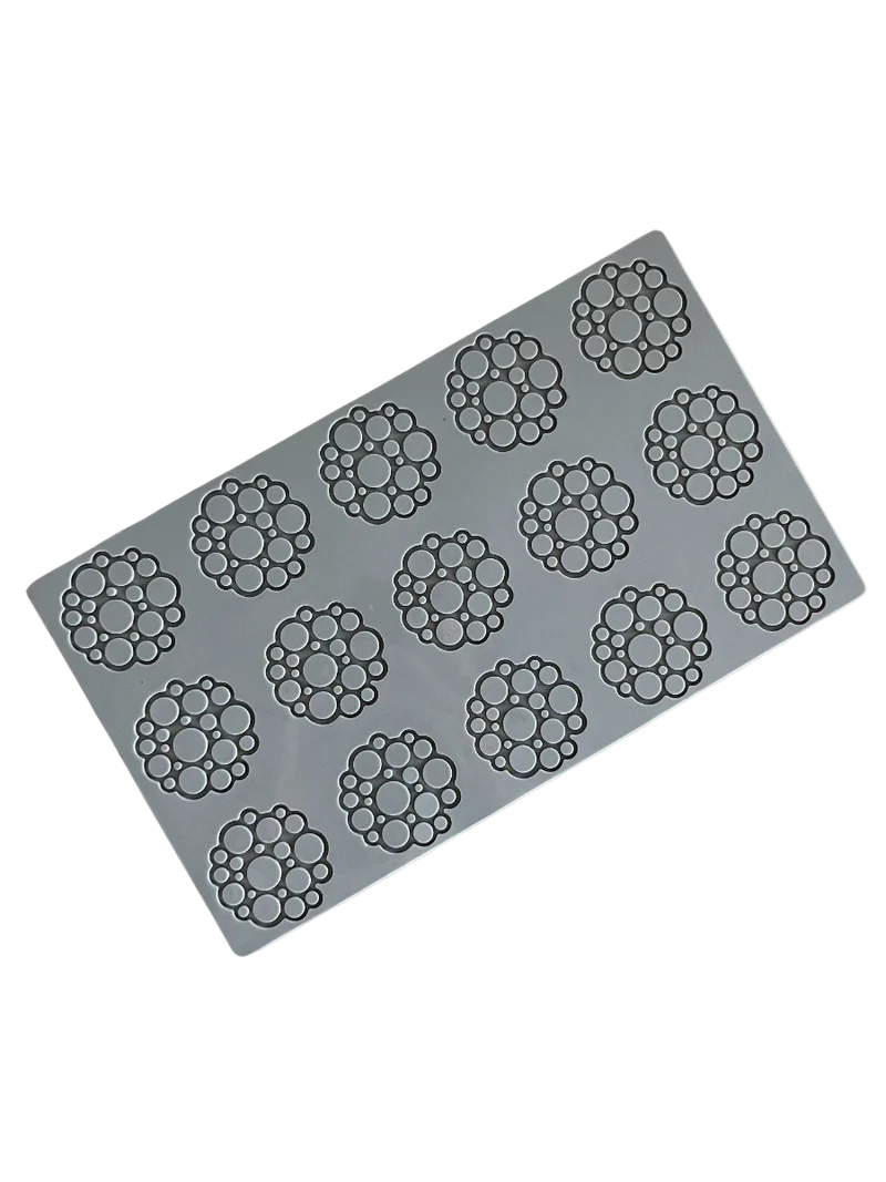 PAVONI 3D Pavodecor Slilcone Mat 300 x 175 mm Circles 1.5 PR005