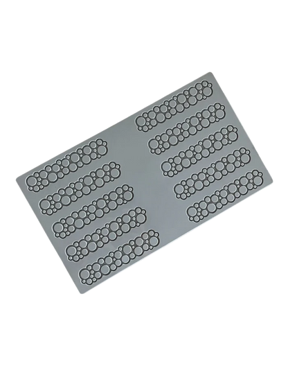 PAVONI 3D Pavodecor Silicone Mat 300 x 175 mm Circles 2.2 PR006