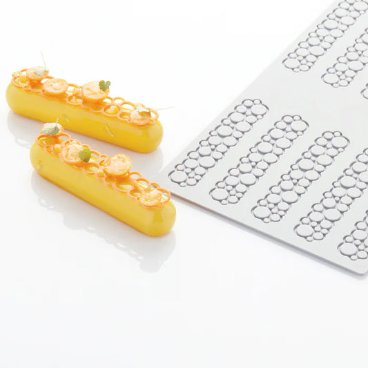 PAVONI 3D Pavodecor Silicone Mat 300 x 175 mm Circles 2.2 PR006