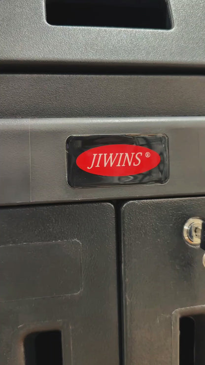 JIWINS Luxury Housekeeping Cart With Hood and Lockable Doors. JW-HCD3