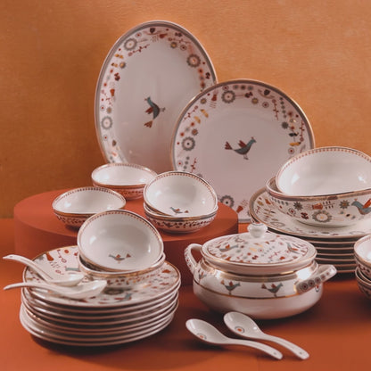 Sweet Summer Dinner Set 45 Pcs