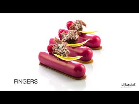 SILIKOMART Silicone Fashion Eclair Mould