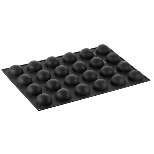 PAVONI 3D Pavoflex Silicone Mould  600 x 400 mm Semisphere 120ml Px001