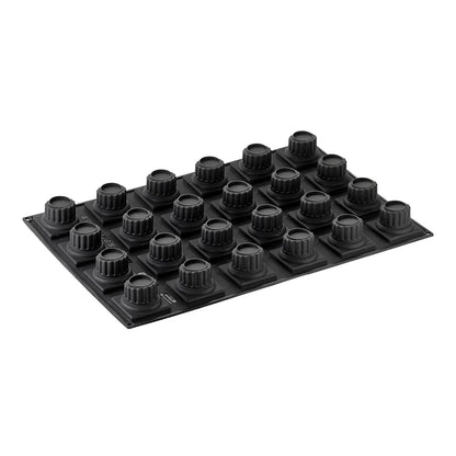 PAVONI 3D Pavoflex Silicone Mould  600 x 400 mm Casear 130ml 24 Indents Px041