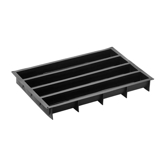 PAVONI 3D Pavoflex Silicone Mould  600 x 400mm Tronchetto 4 Indents 2376ml Px059