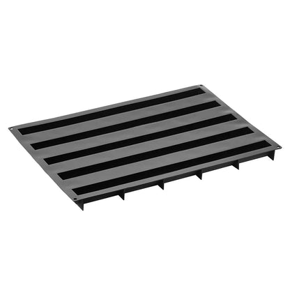 PAVONI 3D Pavoflex Silicone Mould  600 x 400mm Tronchetto 5 Indents 600ml Px060