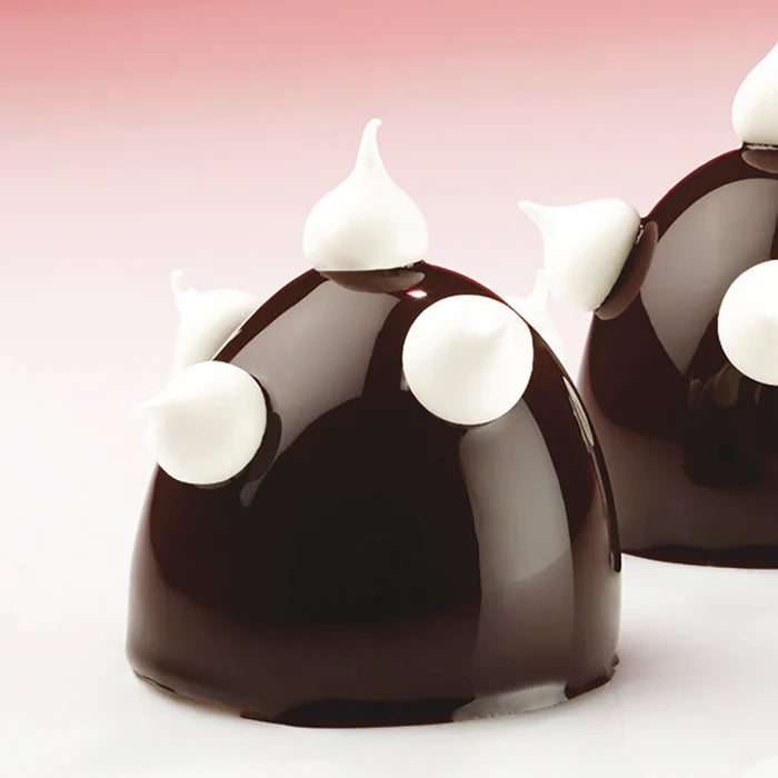 PAVONI 3D Pavoflex Silicone Mould  600 x 400mm 35 indents Kupola 110ml Px065