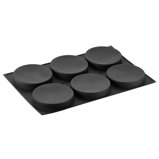 PAVONI 3D Pavoflex Silicone Mould  600 x 400mm 6 Indents 180ml Px075