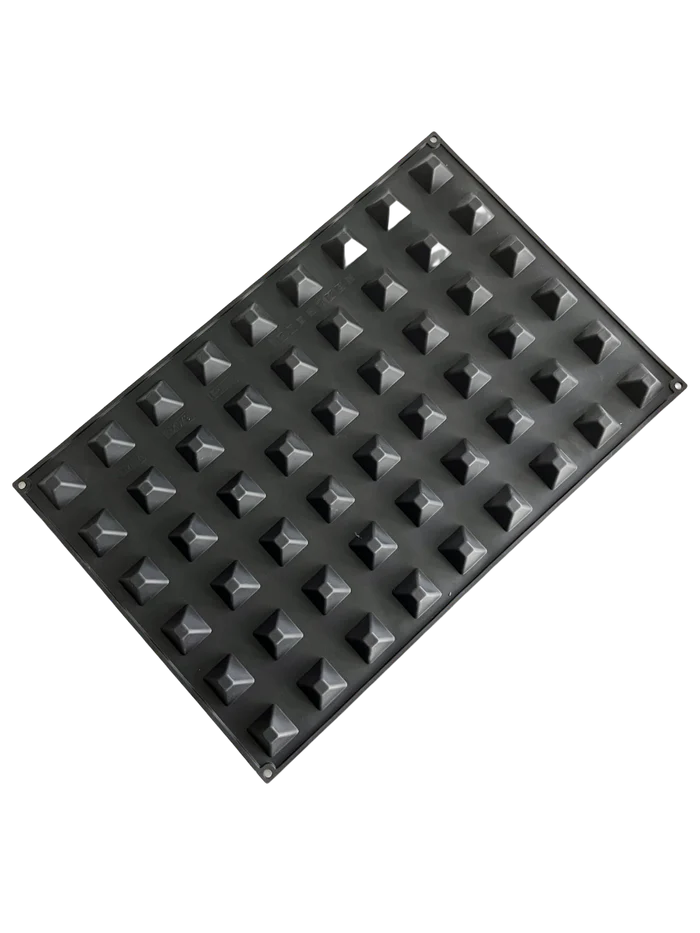 PAVONI 3D Pavoflex Silicone Mould 600 x 400 mm Mini Piramid 13ml Px079
