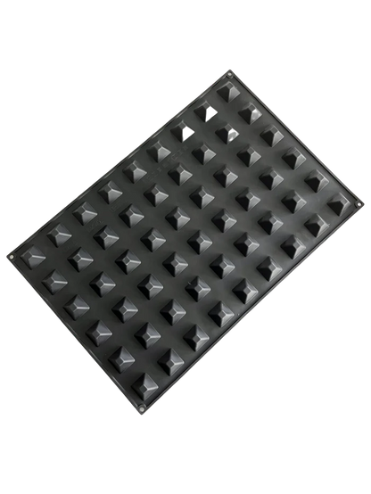 PAVONI 3D Pavoflex Silicone Mould 600 x 400 mm Mini Piramid 13ml Px079