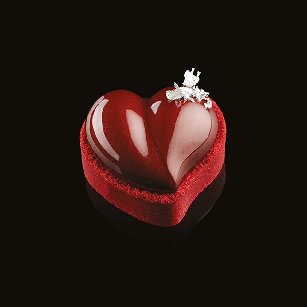 PAVONI Pavoflex Silicone Mould 300 x 175 mm Heart 46ml Px3206S