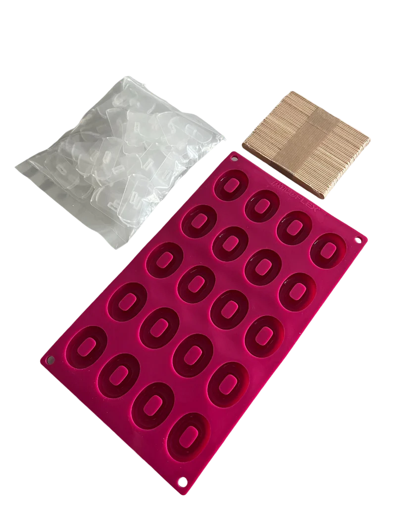 PAVONI Pavoflex Silicone Mould 300 x 175 mm Rainbow Stick 12ml Px3212S