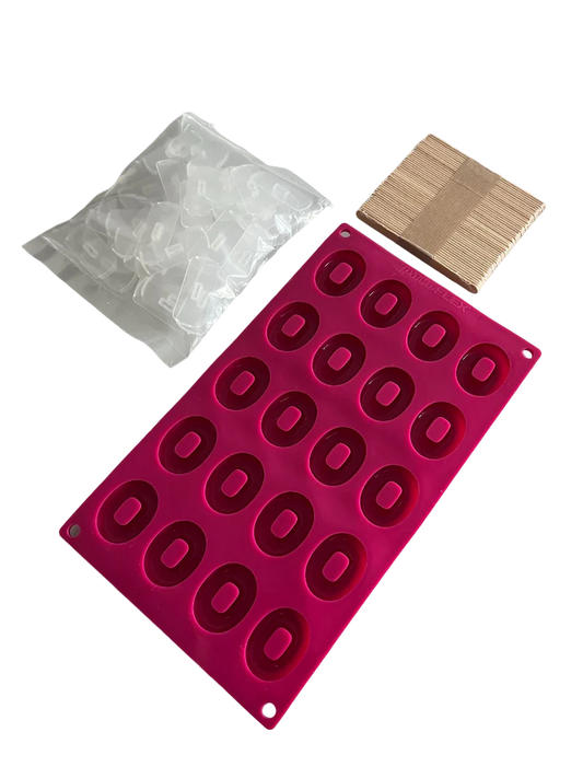 PAVONI Pavoflex Silicone Mould 300 x 175 mm Rainbow Stick 12ml Px3212S