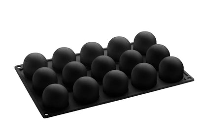PAVONI 3D Pavoflex Silicone Mould  300 x 175 mm Sphere 40ml Px3218S