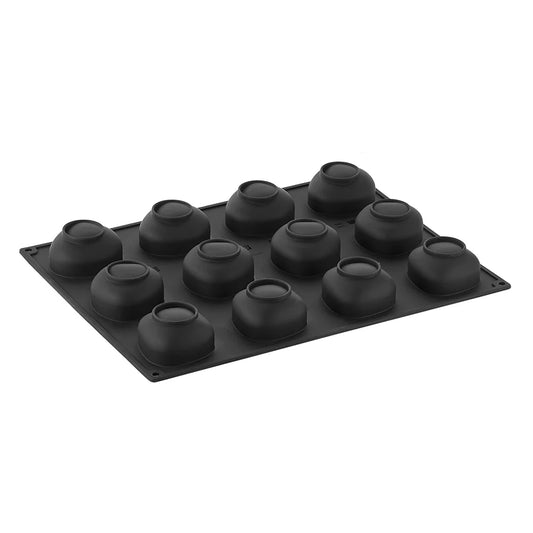 PAVONI Polycarbonate Moulds 400 x 300 mm Zen 100 ml 12 Indents Px4301S