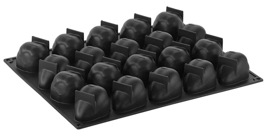 PAVONI 3D Pavoflex Silicone Mould 400 x 300 mm Strawberry 90ml Px4333S