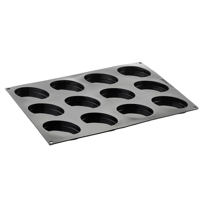 PAVONI 3D Pavoflex Silicone Mould  79 x 35 mm Oval Px4336S