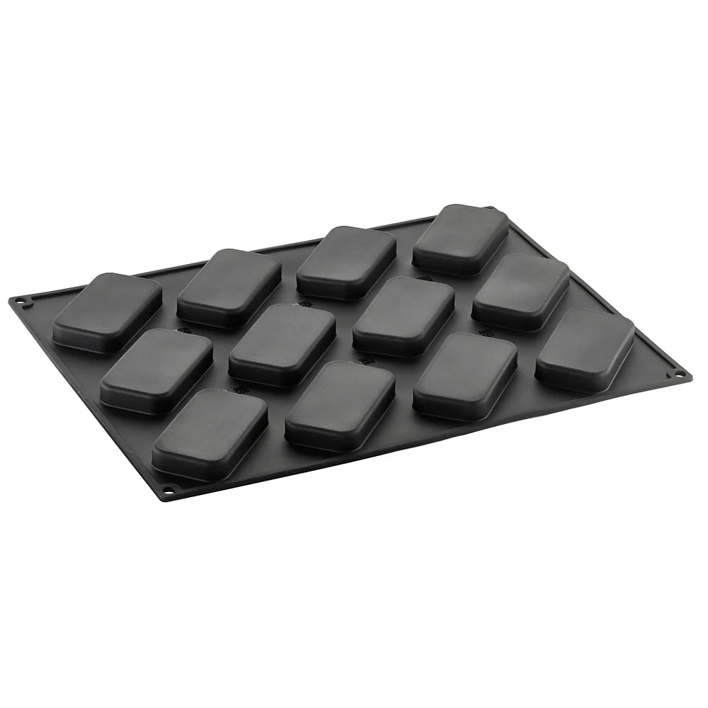 PAVONI 3D Pavoflex Silicone Mould 400 x 300 mm Rectangular 77 x 35 mm Px4337S