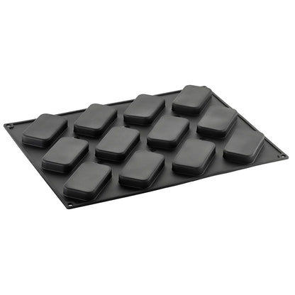 PAVONI 3D Pavoflex Silicone Mould 400 x 300 mm Rectangular 77 x 35 mm Px4337S
