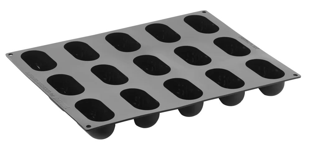 PAVONI 3D Pavoflex Silicone Mould 400 x 300 mm Delish 100 ml 15 Indents Px4356S