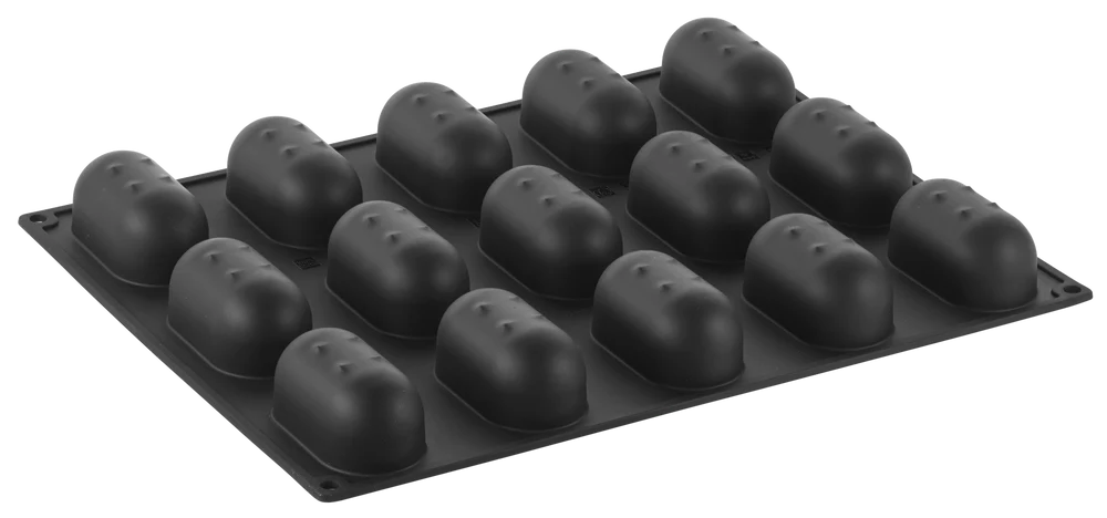 PAVONI 3D Pavoflex Silicone Mould 400 x 300 mm Delish 100 ml 15 Indents Px4356S