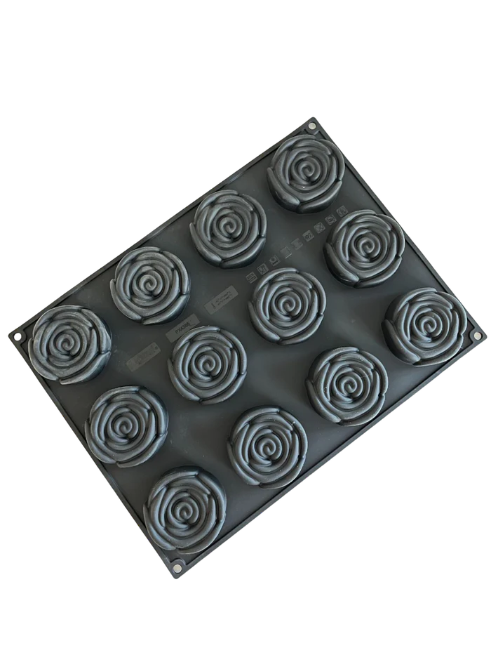 PAVONI 3D Pavoflex Silicone Mould  400 x 300 mm Rose 100ml Px4386S