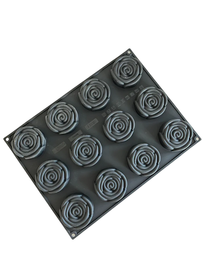 PAVONI 3D Pavoflex Silicone Mould  400 x 300 mm Rose 100ml Px4386S