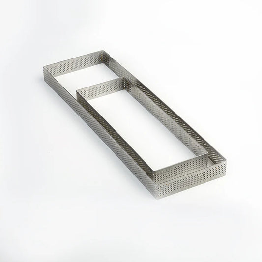 PAVONI Micro Perforated SS Rectangular Sharp Corners XF197020