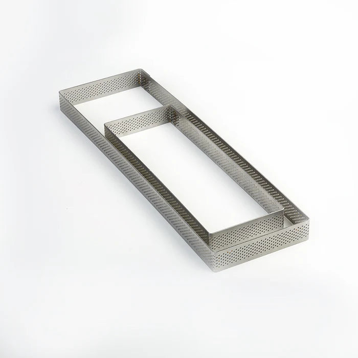 PAVONI Micro Perforated SS Rectangular Sharp Corners XF299020