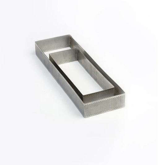 PAVONI Micro Perforated SS Rectangular Sharp Corners Band XF197035