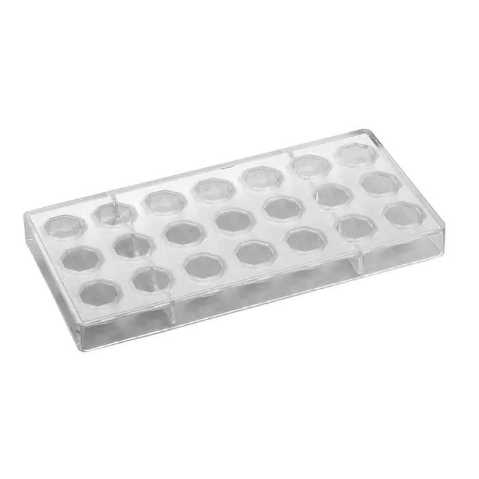 PAVONI Polycarbonate Moulds Diamond Shapes 24 Indents 7g PC5027