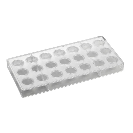 PAVONI Polycarbonate Moulds Diamond Shapes 24 Indents 7g PC5027