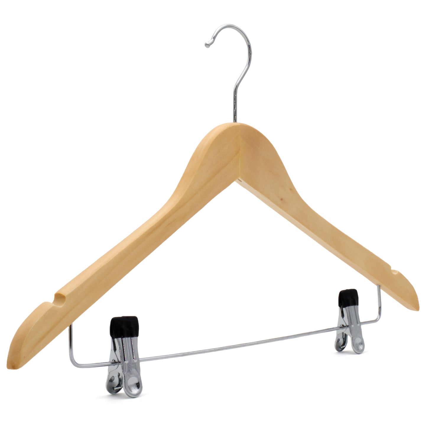 DINER WARES Wooden Clip Hanger Natural color